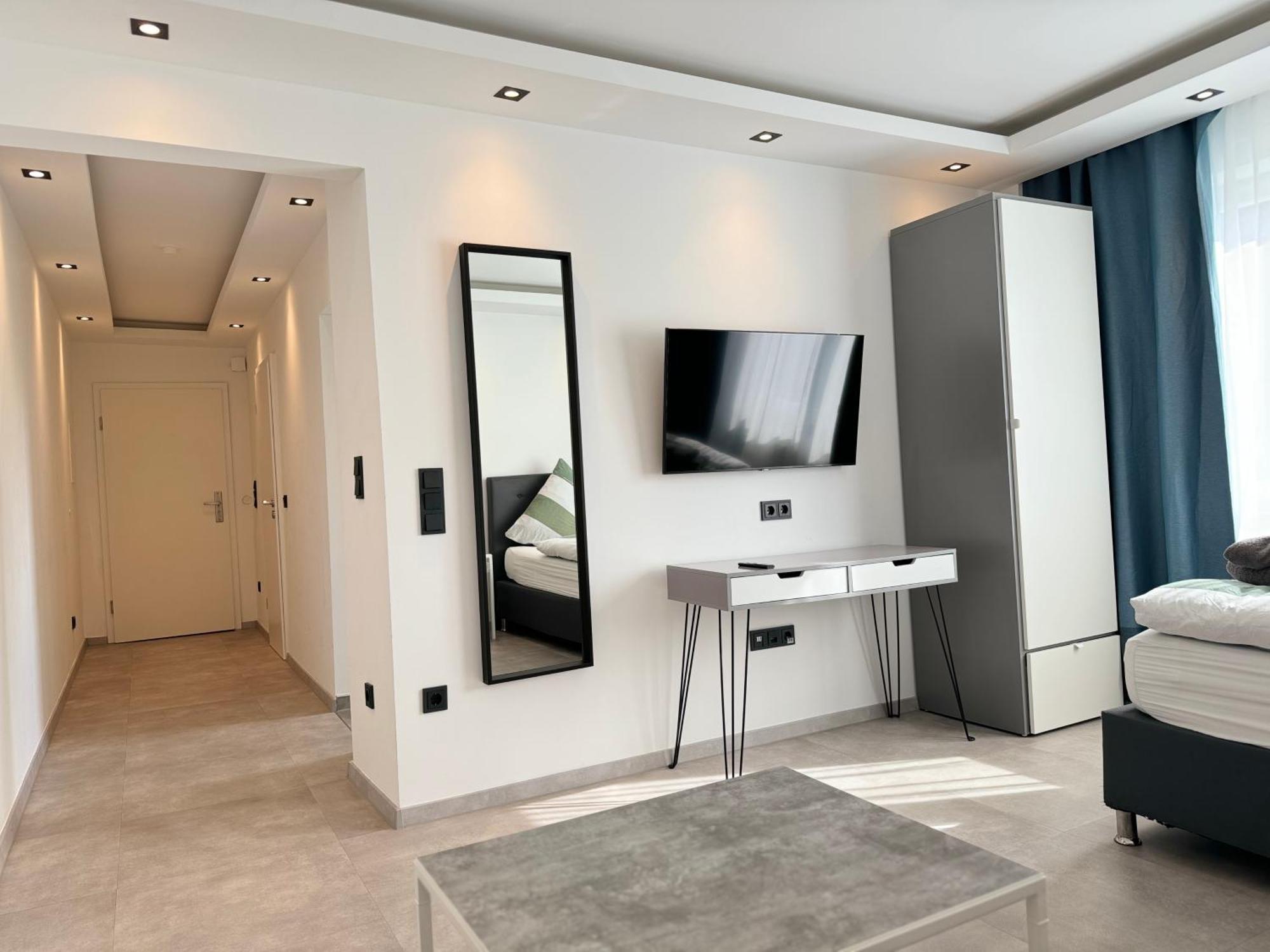 Апартаменты Aparts House - Balkon-wifi-kitchen Эссен