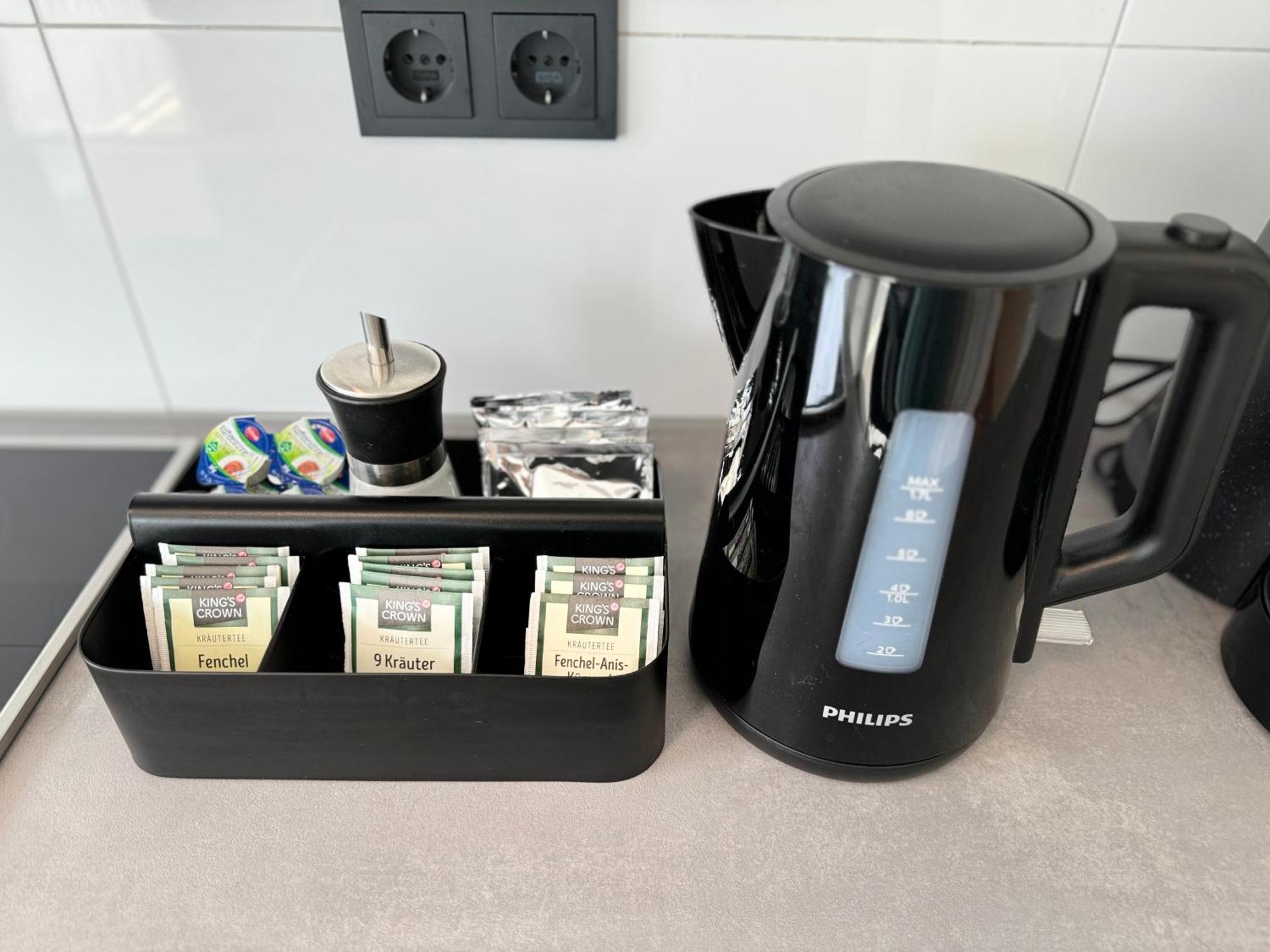 Aparts House - Balkon-wifi-kitchen Essen